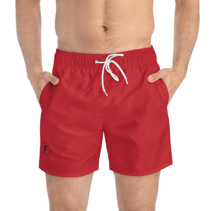 Men's Stylish Swim Trunks with Fun Prints for Beach Days