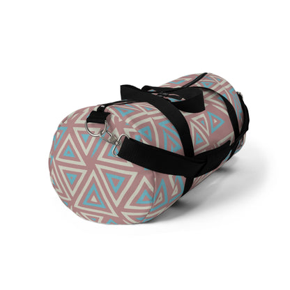 FULOVEK - Trendy Geometric Duffel Bag for Gym, Weekend Getaways, Sports, Travel, Stylish Luggage, Gift for Her, Adventure Essentials