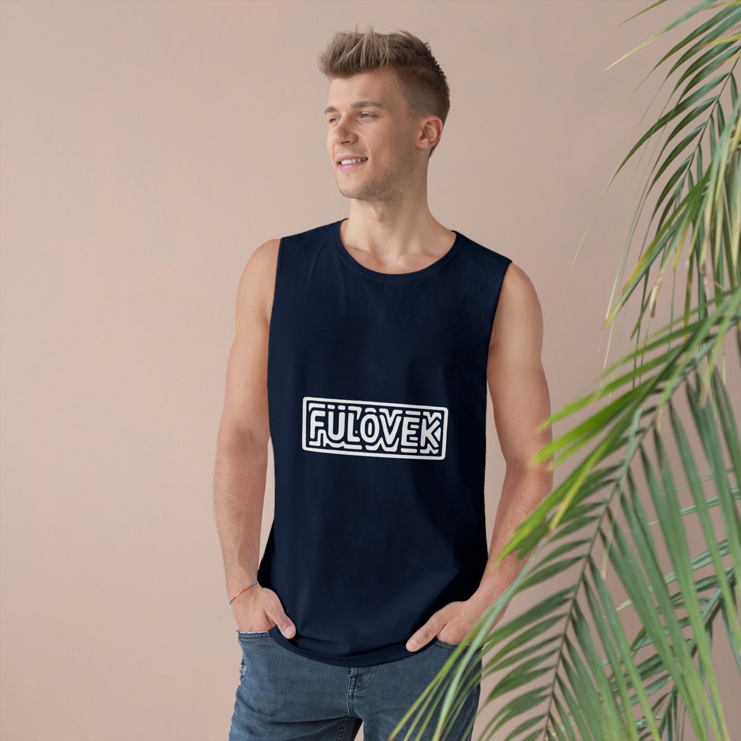 FULOVEK - Unisex Tank Top, Casual Summer Tee, Vacation Clothing, Graphic Workout Shirt, Stylish Layering Piece, Gifts for Him and Her