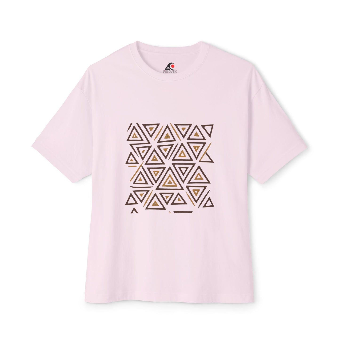 FULOVEK - TRIBAL COLLECTION - Oversized Tee - Unisex Boxy Shirt, Casual Wear, Trendy Outfit, Gift for Him, Gift for Her