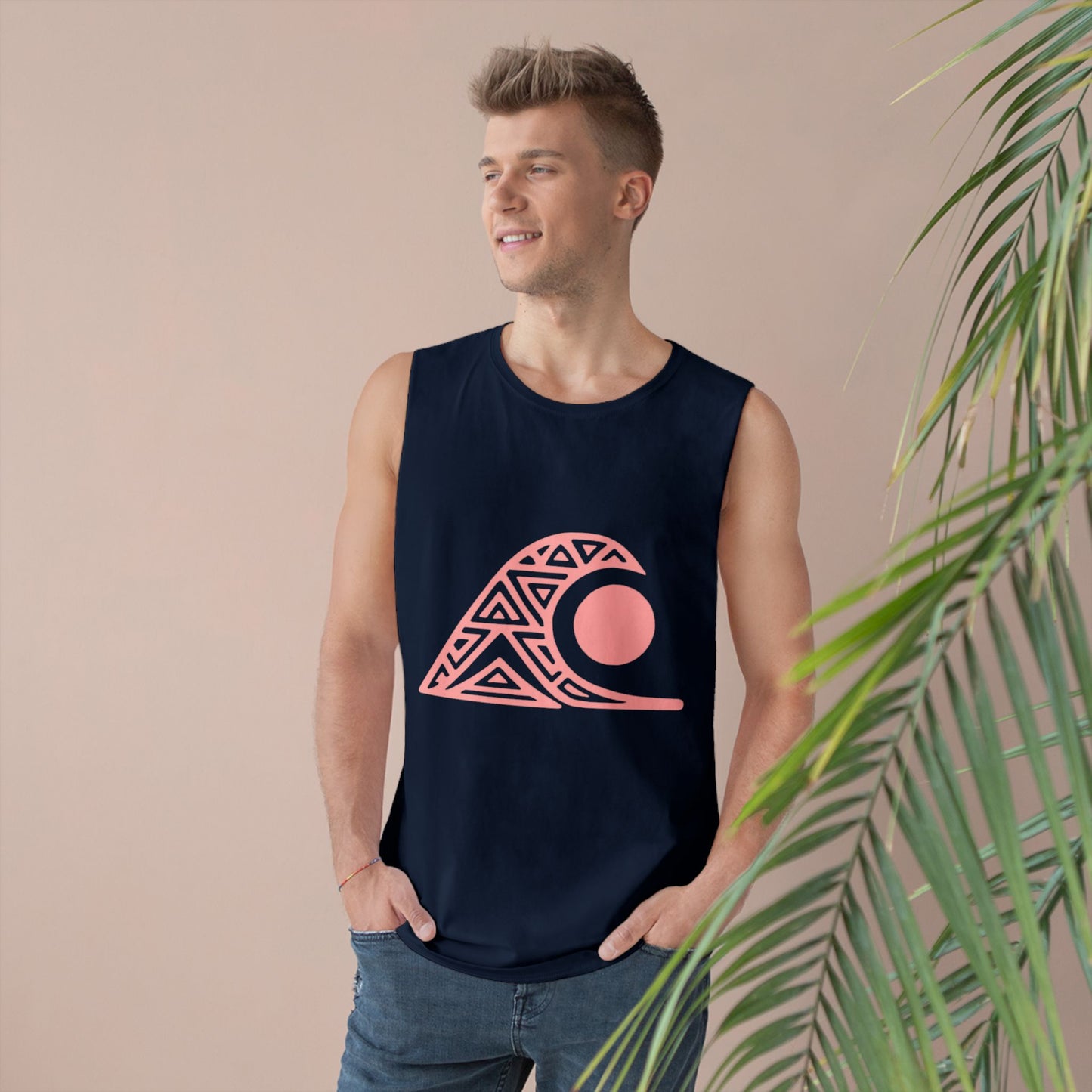 FULOVEK - Unisex Tank Top with Tribal Spirit Design – Bold Summer Statement, Adventure-Ready Top, Ethnic-Inspired Streetwear, Perfect Gift for Free Spirits