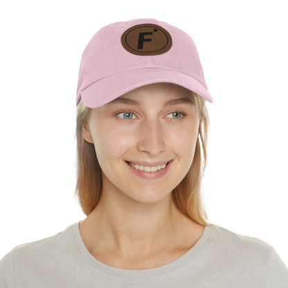 FULOVEK Stylish Dad Hat with Leather Patch - Casual, Trendy Headwear for Everyday Use