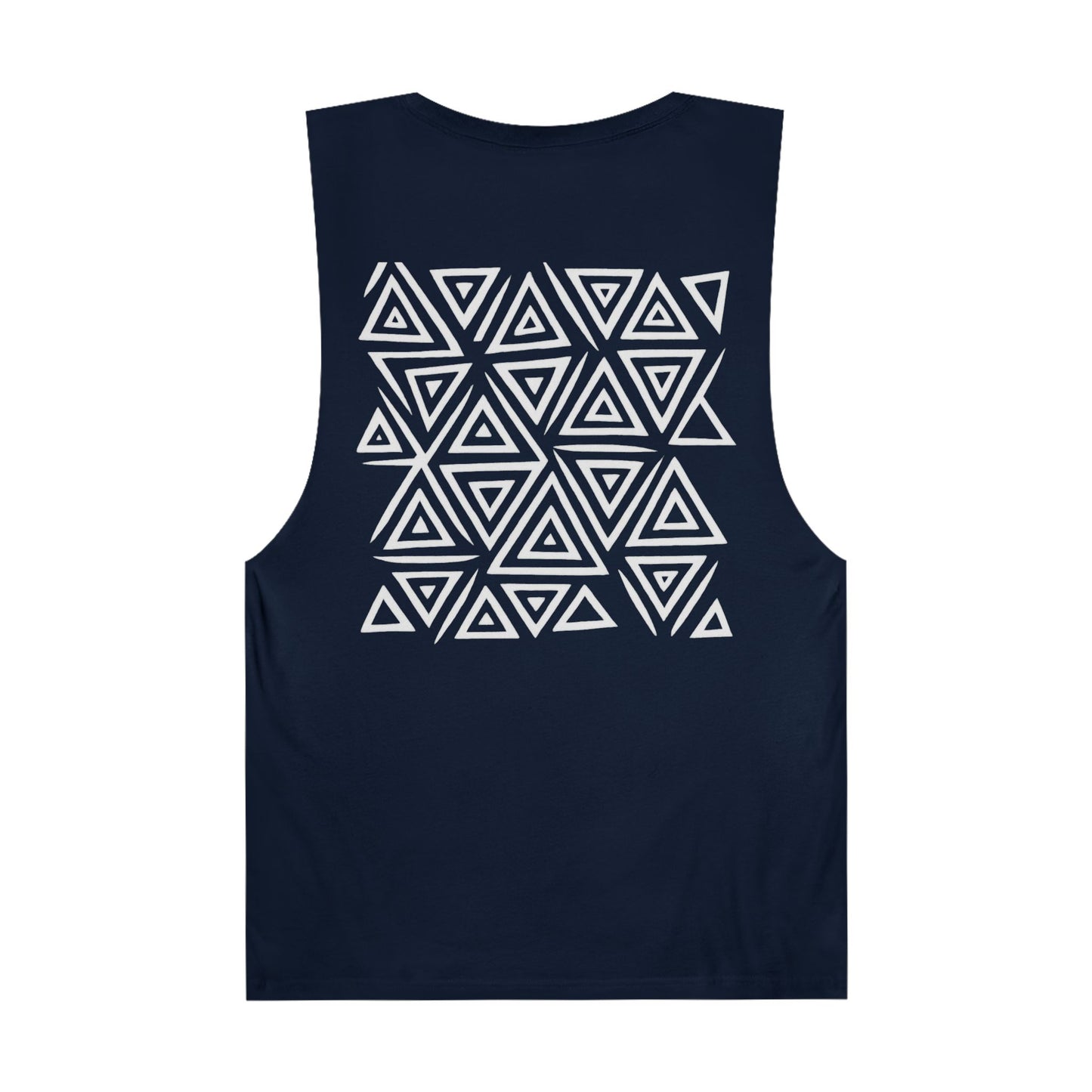 FULOVEK - Unisex Barnard Geometric Tribal Tank Top | Casual Summer Wear, Beach Attire, Workout Shirt, Graphic Tee, Gift for Friends
