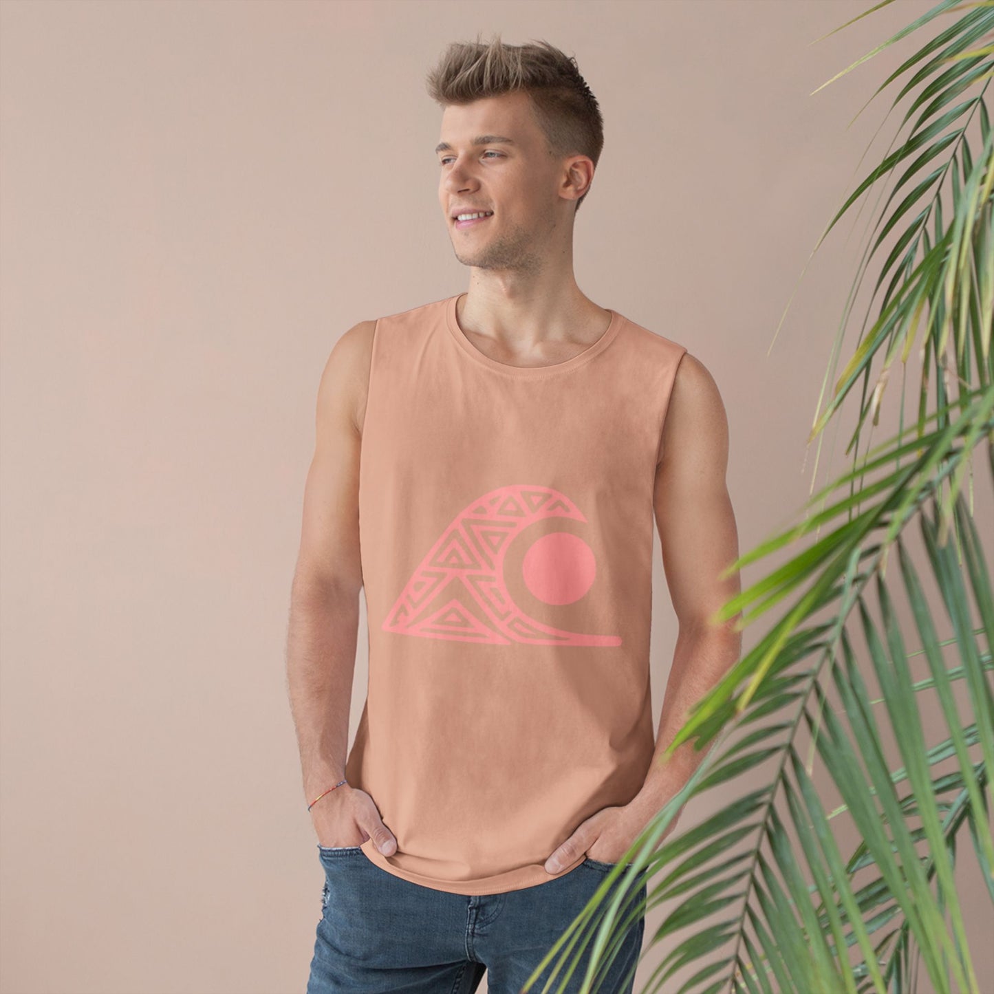 FULOVEK - Unisex Tank Top with Tribal Spirit Design – Bold Summer Statement, Adventure-Ready Top, Ethnic-Inspired Streetwear, Perfect Gift for Free Spirits