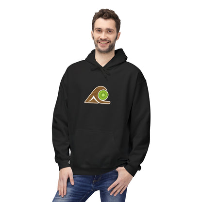FULOVEK - Unisex Softstyle Fleece Hoodie KIWI FRUIT, Cozy Casual Wear, Gift for Him, Her, Everyday Comfort, Stylish Layering Piece, Perfect for All Seasons