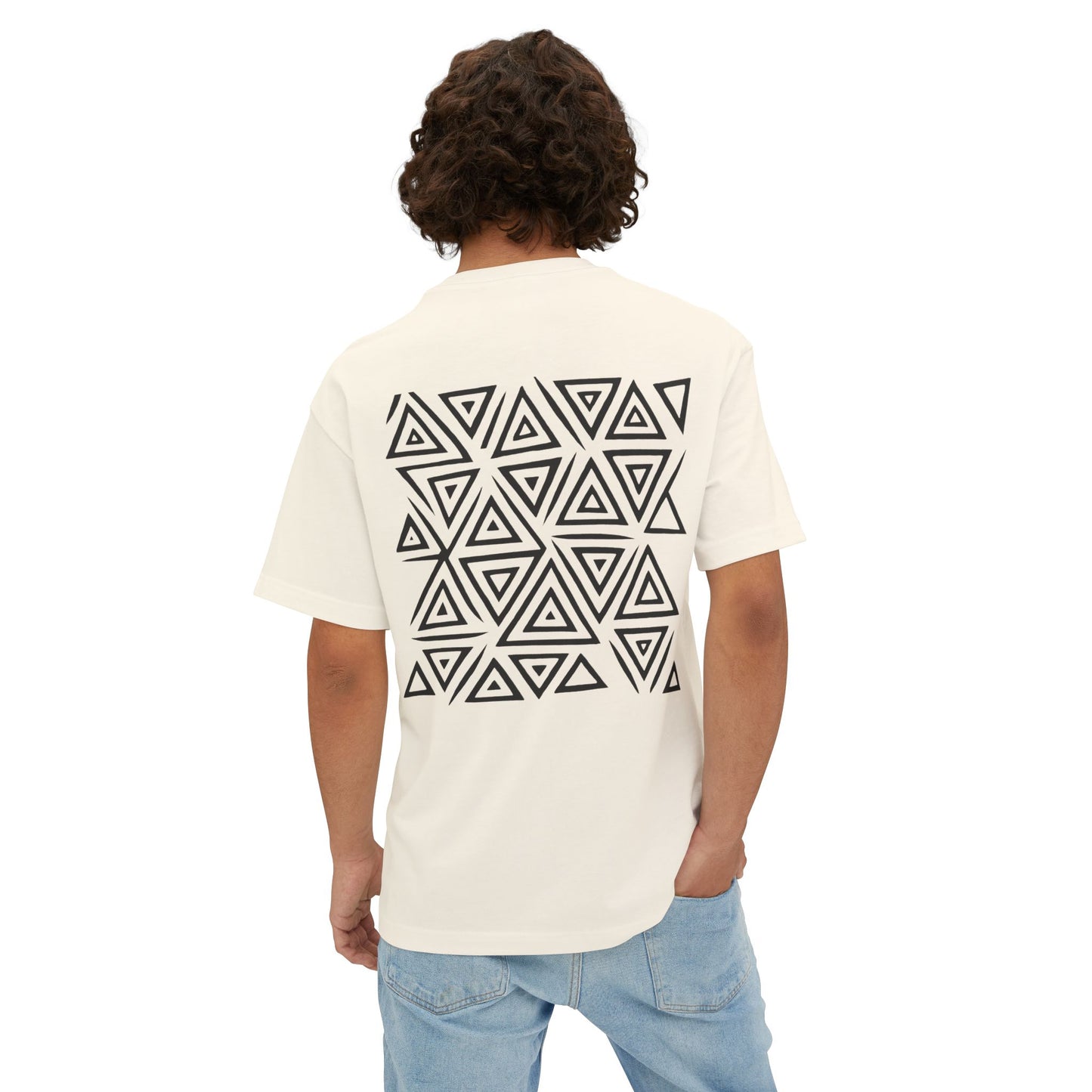 FULOVEK - TRIBAL COLLECTION - Oversized Tee - Unisex Boxy Shirt, Casual Wear, Trendy Outfit, Gift for Him, Gift for Her