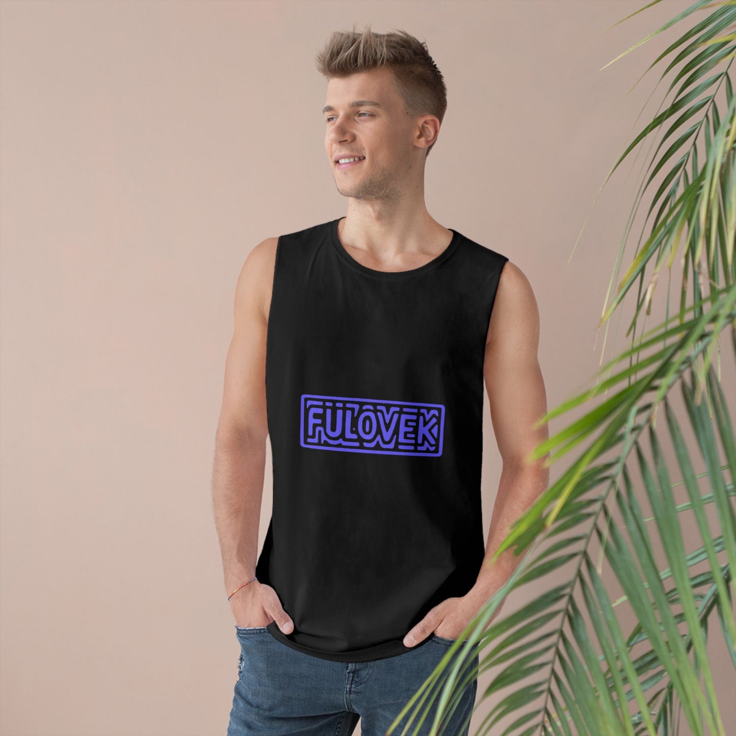 FULOVEK - Unisex Tank Top, Casual Summer Tee, Vacation Clothing, Graphic Workout Shirt, Stylish Layering Piece, Gifts for Him and Her