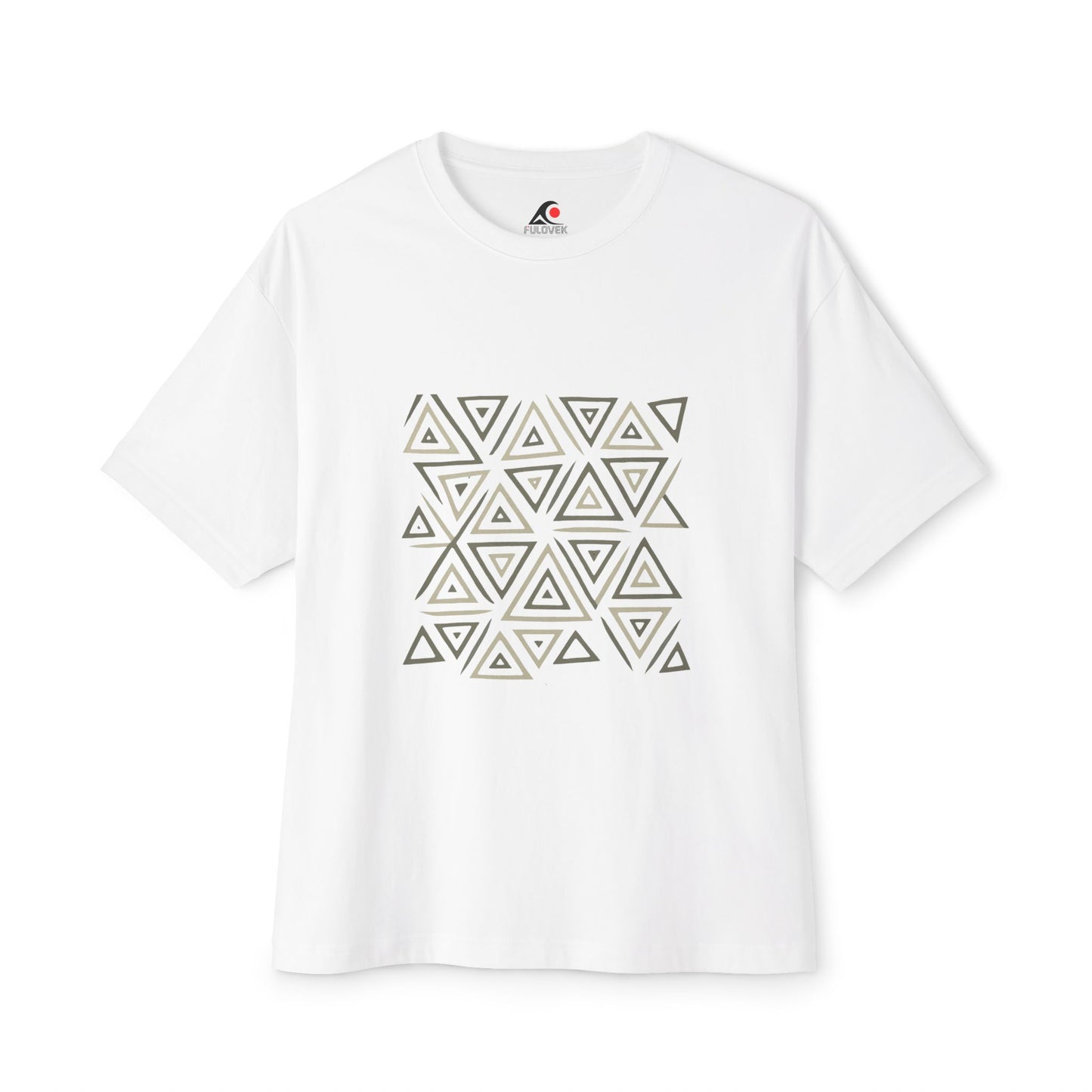 FULOVEK - TRIBAL COLLECTION - Oversized Tee - Unisex Boxy Shirt, Casual Wear, Trendy Outfit, Gift for Him, Gift for Her