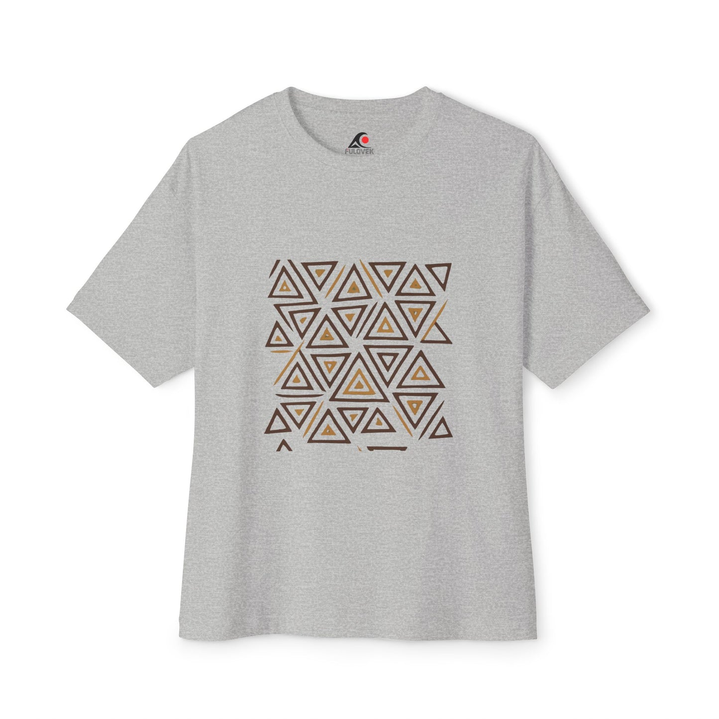 FULOVEK - TRIBAL COLLECTION - Oversized Tee - Unisex Boxy Shirt, Casual Wear, Trendy Outfit, Gift for Him, Gift for Her