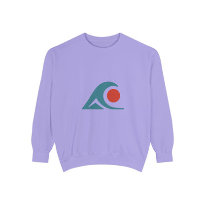 FULOVEK - Retro Wave Unisex Sweatshirt - Cozy Beach Vibes, Perfect for Casual Outings, Unisex Gift, Everyday Comfort, Summer Nights