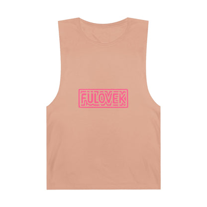 FULOVEK - Unisex Tank Top, Casual Summer Tee, Vacation Clothing, Graphic Workout Shirt, Stylish Layering Piece, Gifts for Him and Her