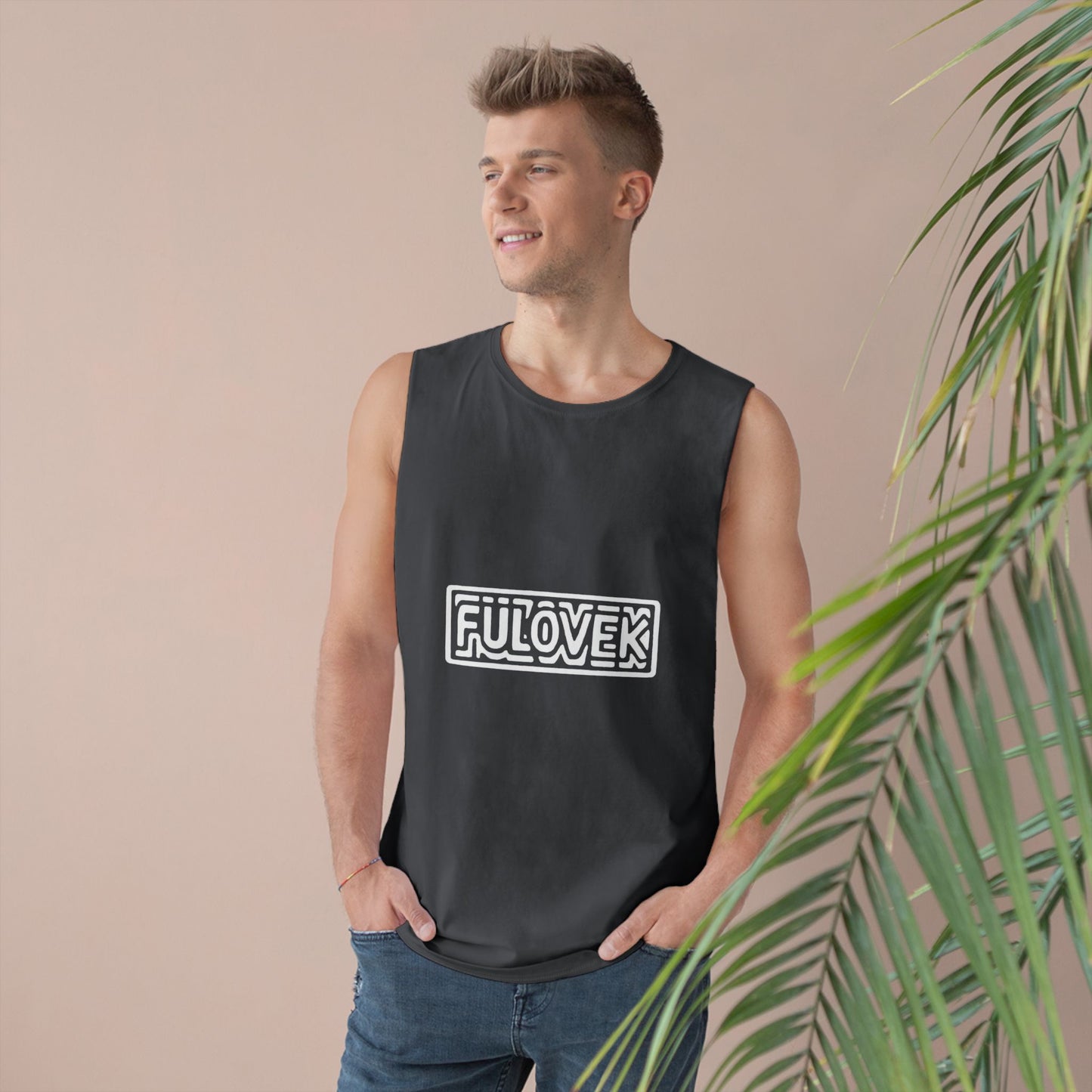 FULOVEK - Unisex Tank Top, Casual Summer Tee, Vacation Clothing, Graphic Workout Shirt, Stylish Layering Piece, Gifts for Him and Her