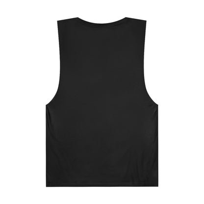 FULOVEK - Unisex Tank Top with Retro Wave Design, Summer Fitness Shirt, Beach Workout Top, Casual Outfit Essential, Gift for Outdoor Lovers