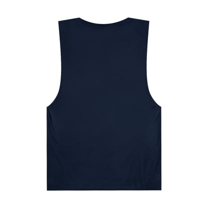 FULOVEK - Unisex Tank Top with Retro Wave Design, Summer Fitness Shirt, Beach Workout Top, Casual Outfit Essential, Gift for Outdoor Lovers