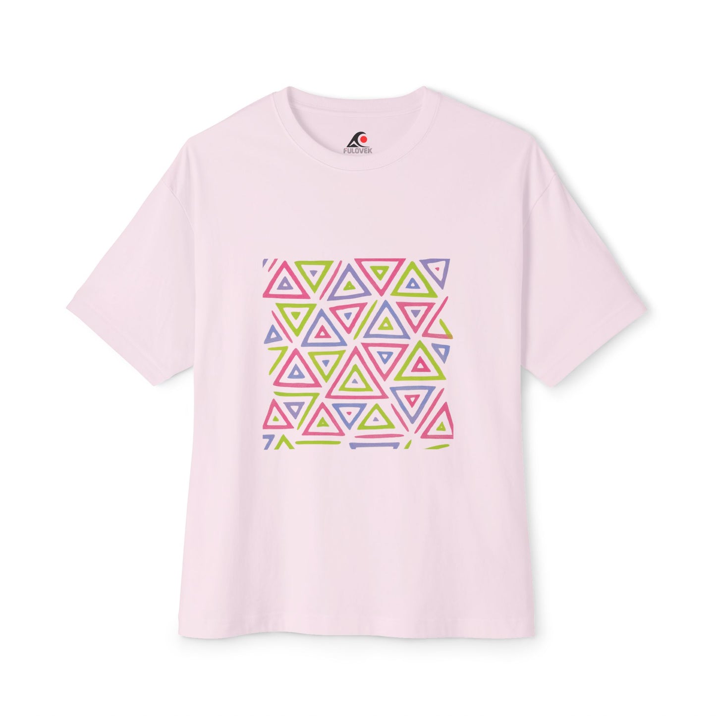 FULOVEK - TRIBAL COLLECTION - Oversized Tee - Unisex Boxy Shirt, Casual Wear, Trendy Outfit, Gift for Him, Gift for Her