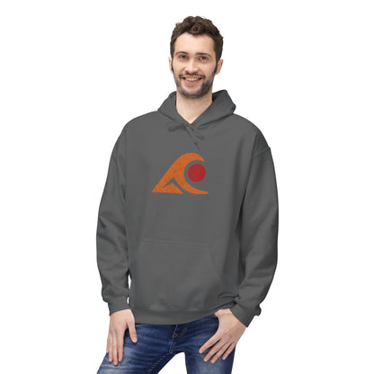 FULOVEK - Cozy Surfing Fleece Hoodie – Perfect for Beach Lovers, Casual Days, Gift for Surfers, Relaxation, Everyday Style