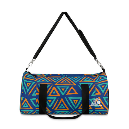 FULOVEK - Trendy Geometric Duffel Bag for Gym, Weekend Getaways, Sports, Travel, Stylish Luggage, Gift for Her, Adventure Essentials