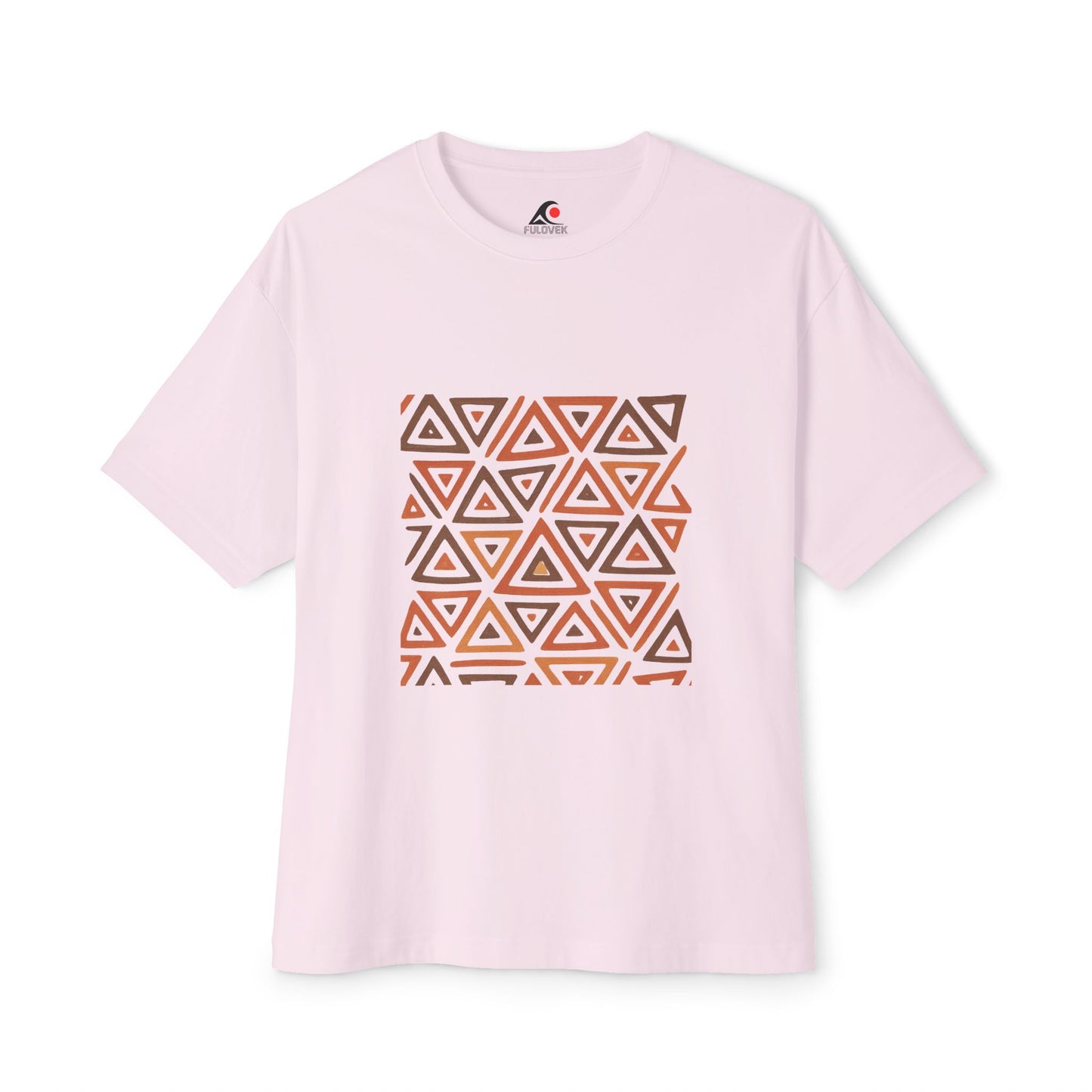 FULOVEK - TRIBAL COLLECTION - Oversized Tee - Unisex Boxy Shirt, Casual Wear, Trendy Outfit, Gift for Him, Gift for Her