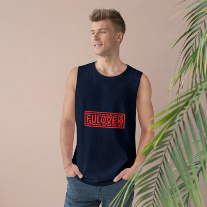 FULOVEK - Unisex Tank Top, Casual Summer Tee, Vacation Clothing, Graphic Workout Shirt, Stylish Layering Piece, Gifts for Him and Her