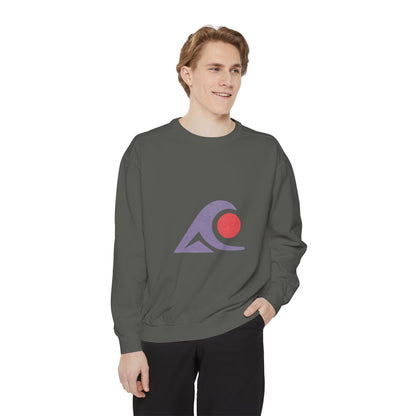 FULOVEK - Retro Wave Unisex Sweatshirt - Cozy Beach Vibes, Perfect for Casual Outings, Unisex Gift, Everyday Comfort, Summer Nights