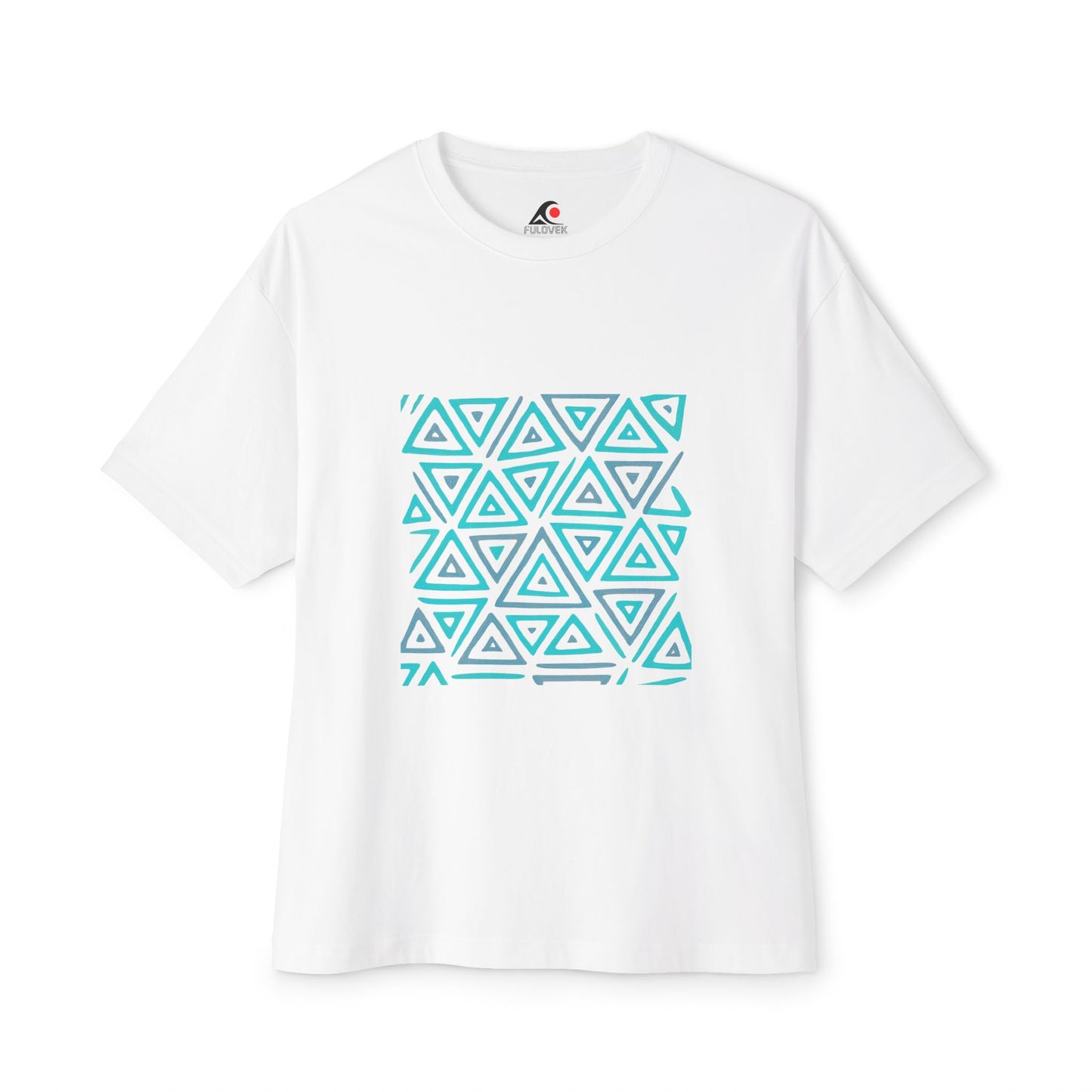 FULOVEK - TRIBAL COLLECTION - Oversized Tee - Unisex Boxy Shirt, Casual Wear, Trendy Outfit, Gift for Him, Gift for Her