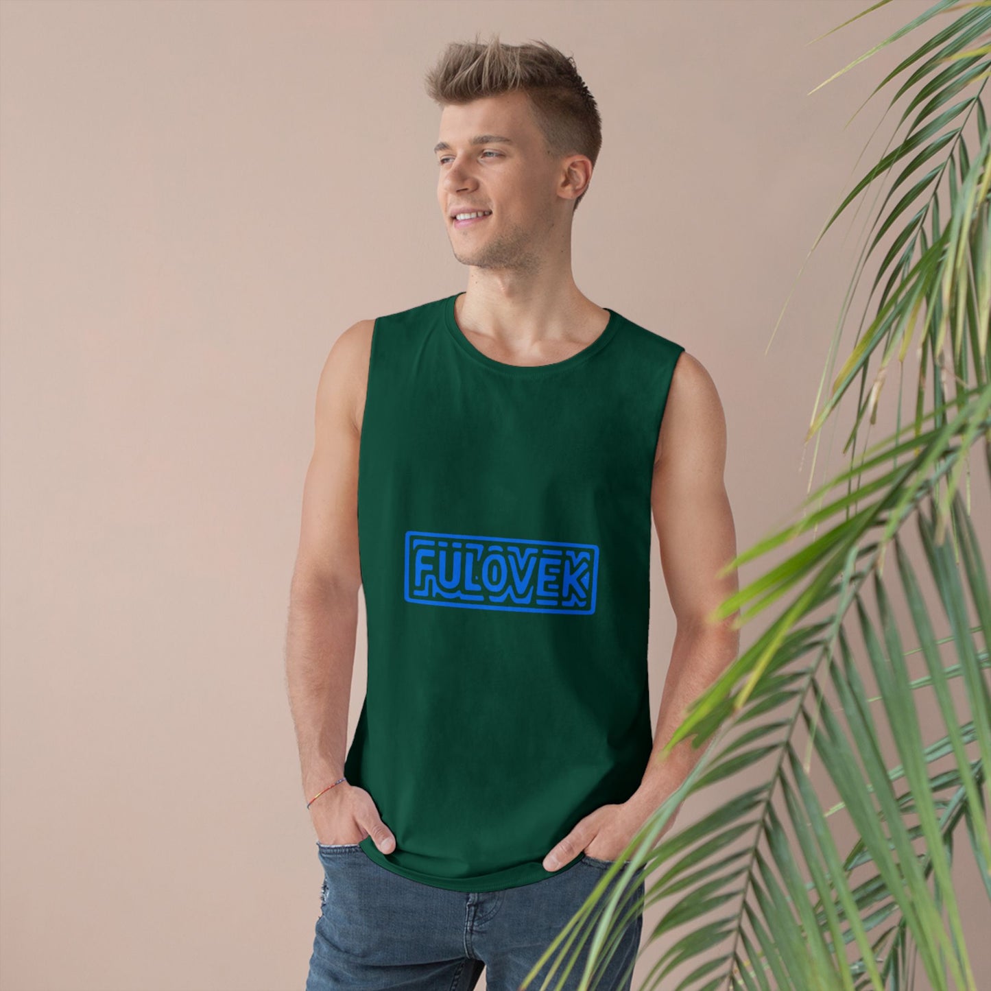 FULOVEK - Unisex Tank Top, Casual Summer Tee, Vacation Clothing, Graphic Workout Shirt, Stylish Layering Piece, Gifts for Him and Her