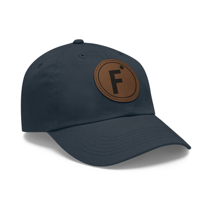 FULOVEK Stylish Dad Hat with Leather Patch - Casual, Trendy Headwear for Everyday Use