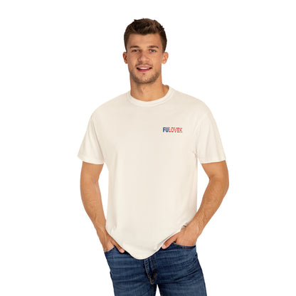 FULOVEK - Patriotic Unisex T-Shirt with Red, White & Blue Design | Casual Apparel for Holidays, Gifts, and Everyday Wear