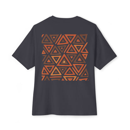 FULOVEK - TRIBAL COLLECTION - Oversized Tee - Unisex Boxy Shirt, Casual Wear, Trendy Outfit, Gift for Him, Gift for Her