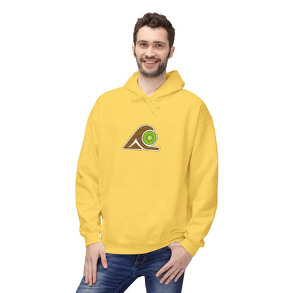 FULOVEK - Unisex Softstyle Fleece Hoodie KIWI FRUIT, Cozy Casual Wear, Gift for Him, Her, Everyday Comfort, Stylish Layering Piece, Perfect for All Seasons
