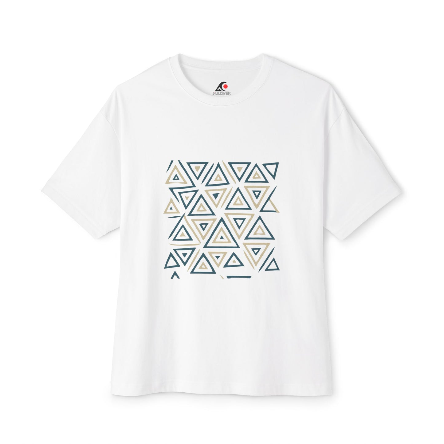 FULOVEK - TRIBAL COLLECTION - Oversized Tee - Unisex Boxy Shirt, Casual Wear, Trendy Outfit, Gift for Him, Gift for Her