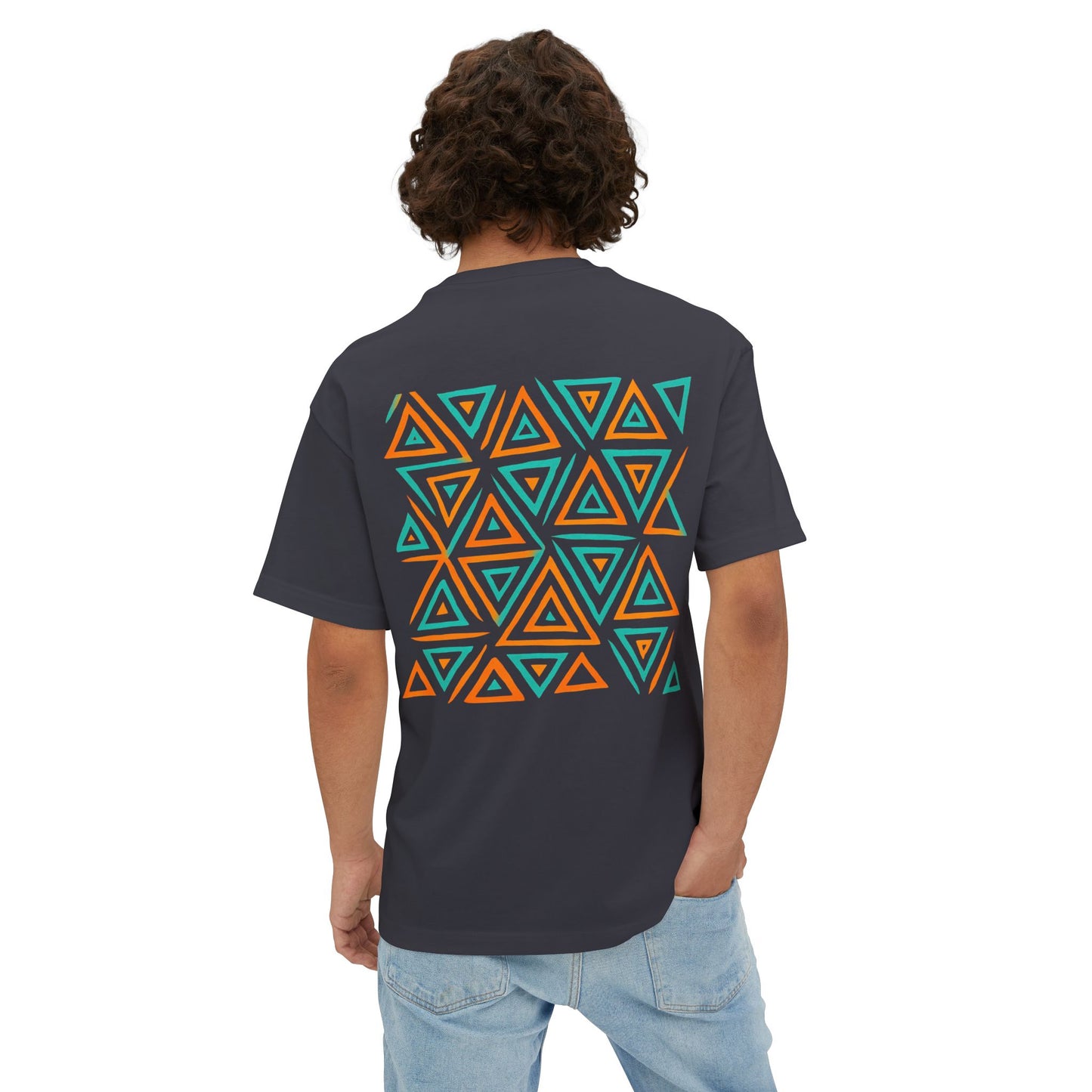 FULOVEK - TRIBAL COLLECTION - Oversized Tee - Unisex Boxy Shirt, Casual Wear, Trendy Outfit, Gift for Him, Gift for Her