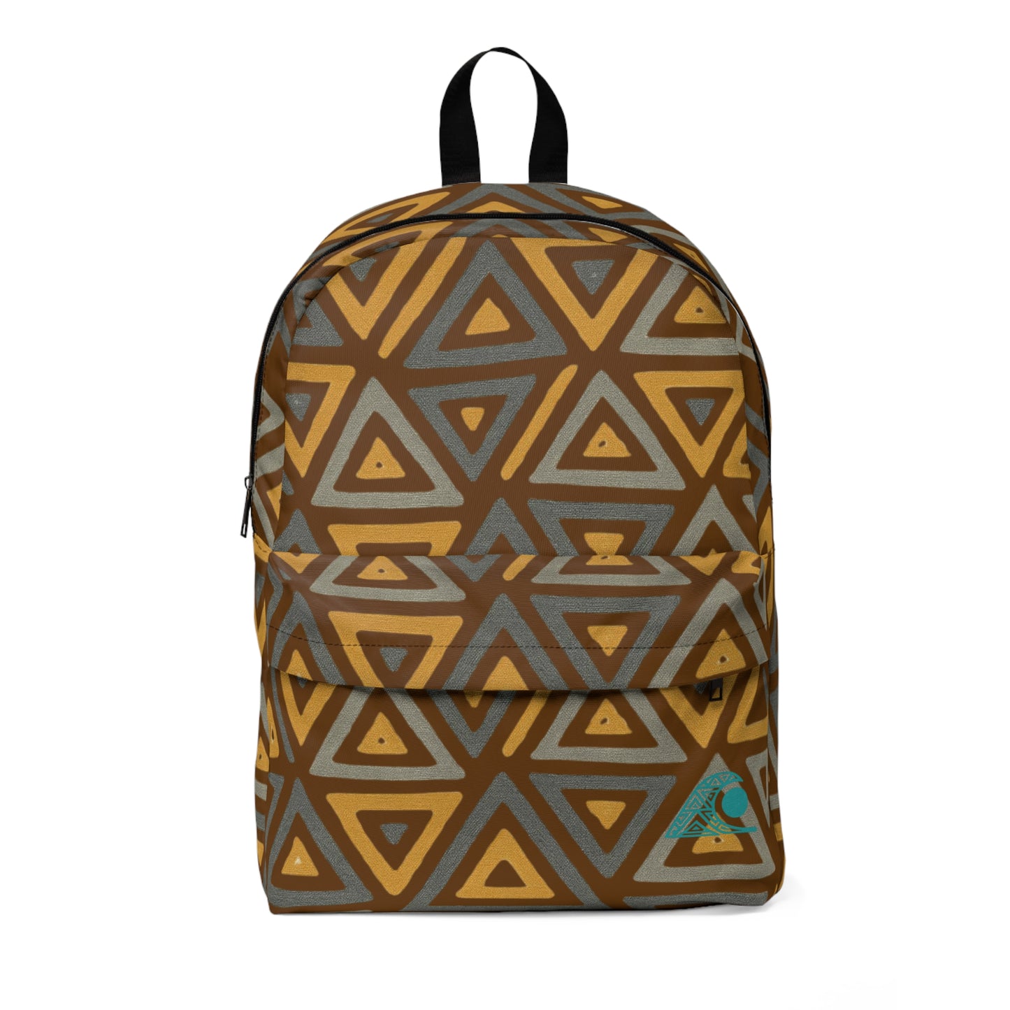 FULOVEK - Tribal Stylish Unisex Classic Backpack with Geometric Pattern, Trendy Bag for School, Travel, Work, Gift for Students, Fashionable Backpack