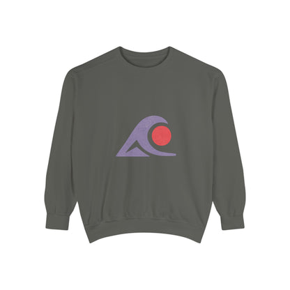 FULOVEK - Retro Wave Unisex Sweatshirt - Cozy Beach Vibes, Perfect for Casual Outings, Unisex Gift, Everyday Comfort, Summer Nights