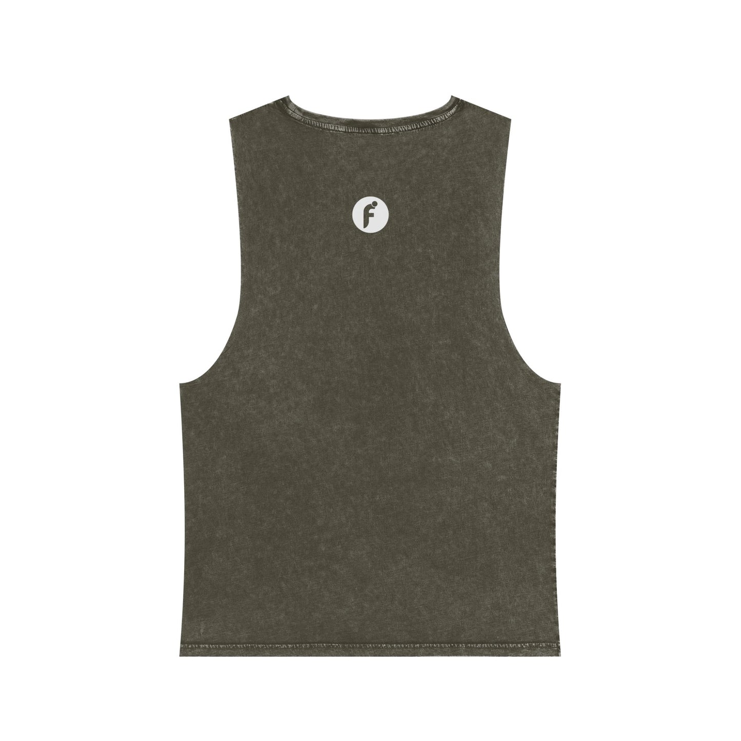 FULOVEK - Unisex Stonewash Tank Top - Surf's Up Design for Beach Lovers