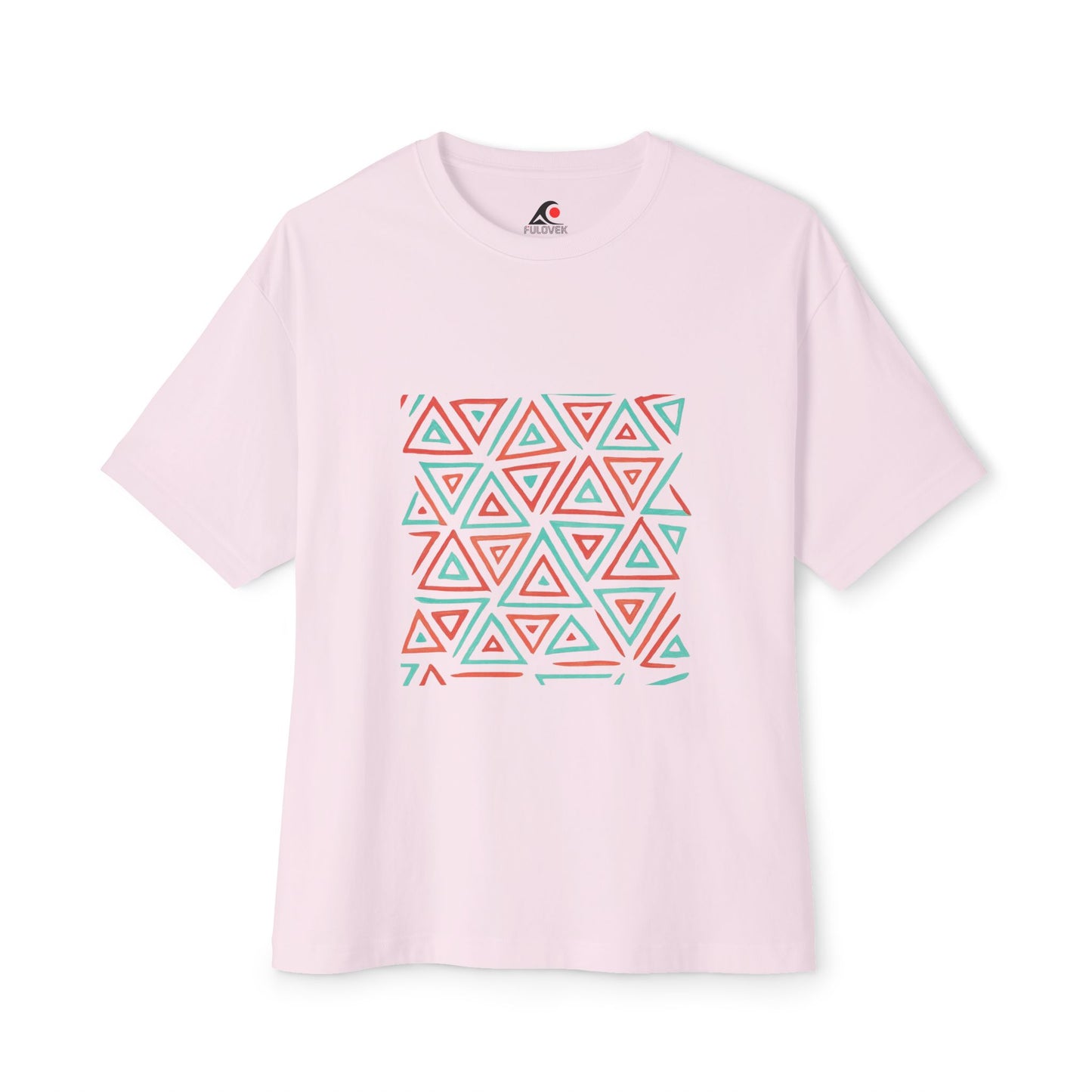 FULOVEK - TRIBAL COLLECTION - Oversized Tee - Unisex Boxy Shirt, Casual Wear, Trendy Outfit, Gift for Him, Gift for Her