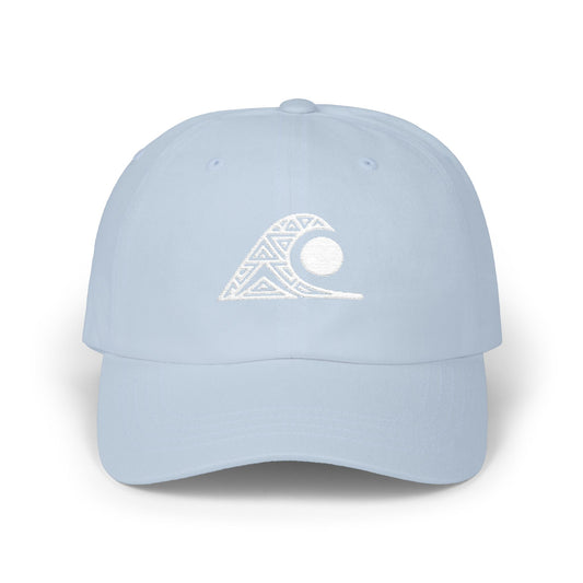 FULOVEK - Tribal Classic Dad Cap with Wave Design, Casual Baseball Hat, Gift for Beach Lovers, Summer Accessory, Trendy Stylish Cap, Tribal