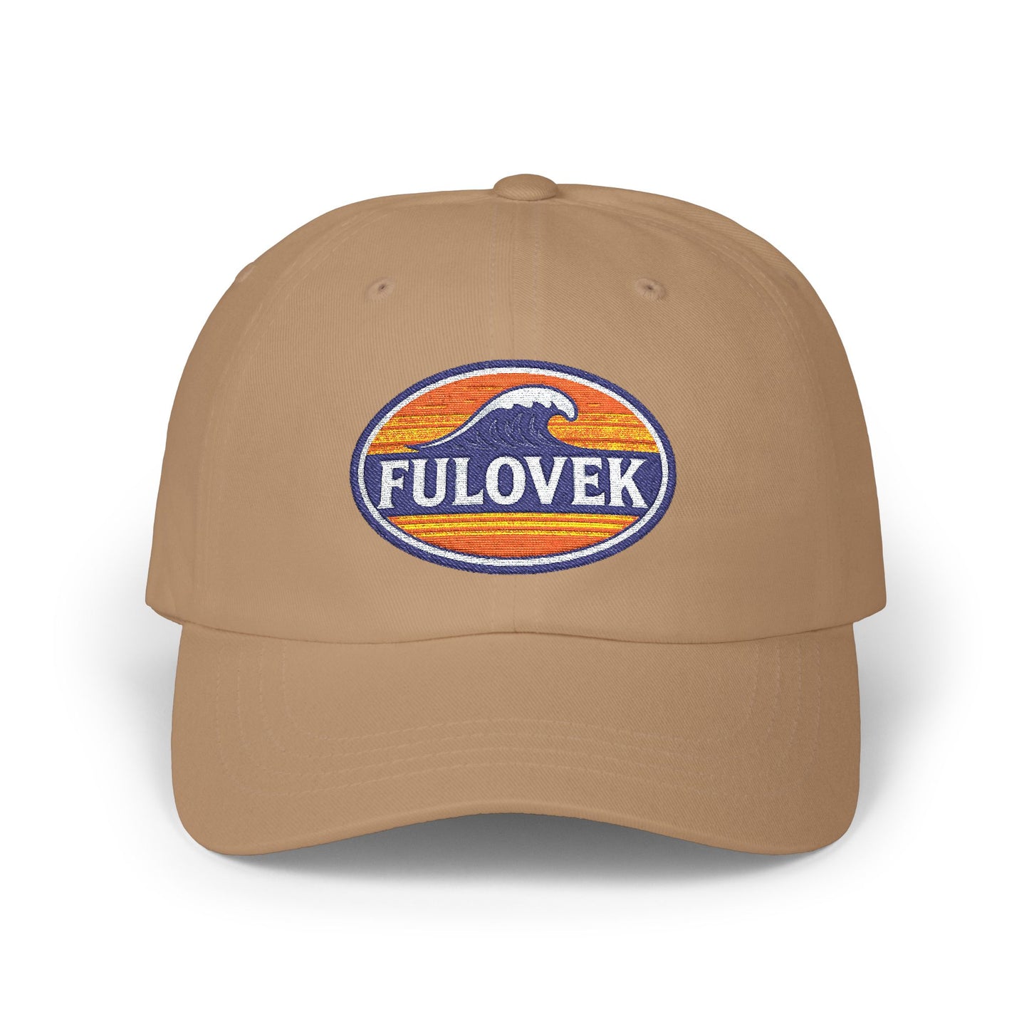 FULOVEK - Classic Dad Cap With Retro Wave Design | Summer Hat, Dad Hat, Casual Headwear, Beachwear, Gift for Him