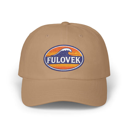 FULOVEK - Classic Dad Cap With Retro Wave Design | Summer Hat, Dad Hat, Casual Headwear, Beachwear, Gift for Him