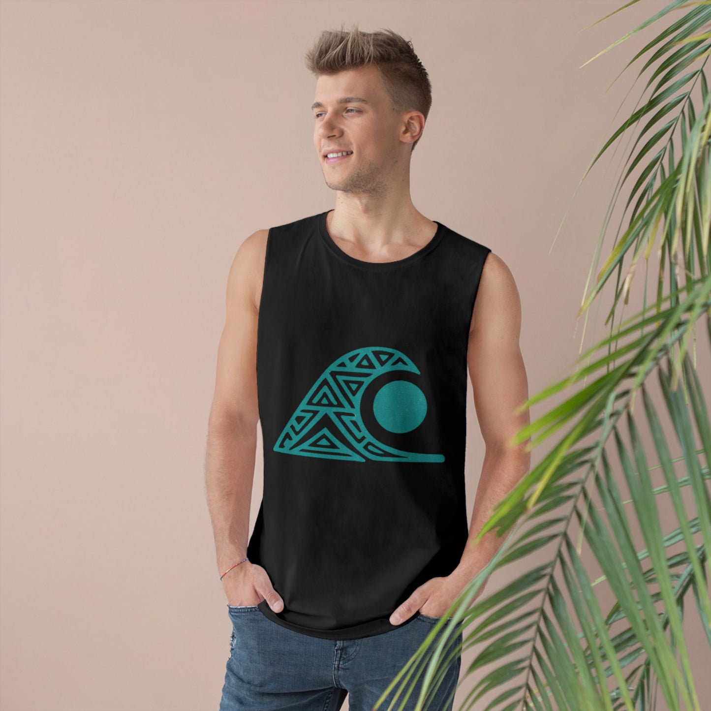 FULOVEK - Unisex Tank Top with Tribal Spirit Design – Bold Summer Statement, Adventure-Ready Top, Ethnic-Inspired Streetwear, Perfect Gift for Free Spirits