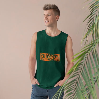 FULOVEK - Unisex Tank Top, Casual Summer Tee, Vacation Clothing, Graphic Workout Shirt, Stylish Layering Piece, Gifts for Him and Her