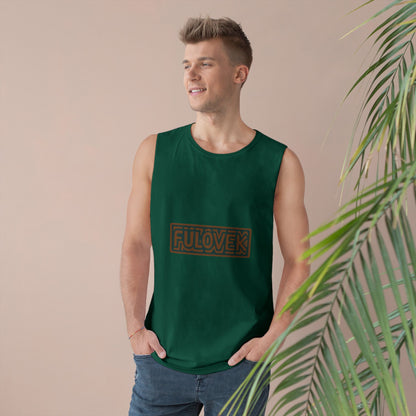 FULOVEK - Unisex Tank Top, Casual Summer Tee, Vacation Clothing, Graphic Workout Shirt, Stylish Layering Piece, Gifts for Him and Her