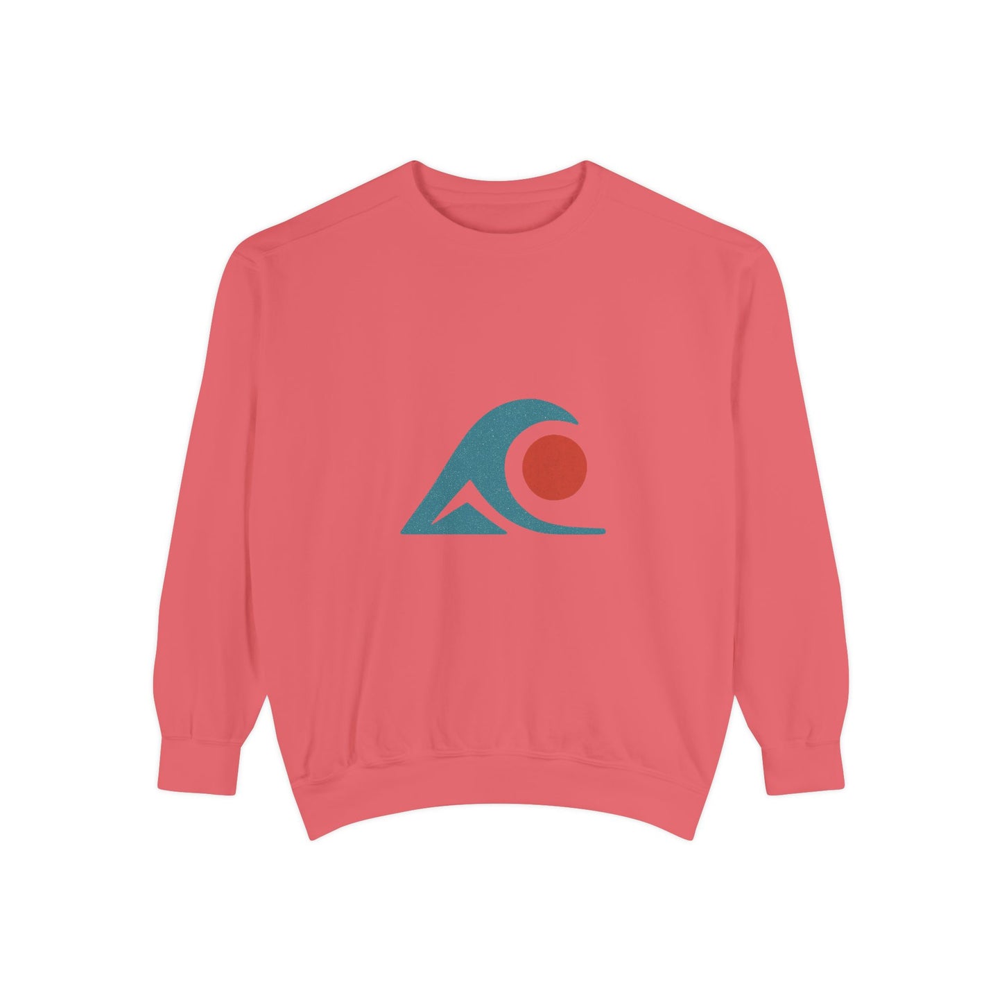 FULOVEK - Retro Wave Unisex Sweatshirt - Cozy Beach Vibes, Perfect for Casual Outings, Unisex Gift, Everyday Comfort, Summer Nights