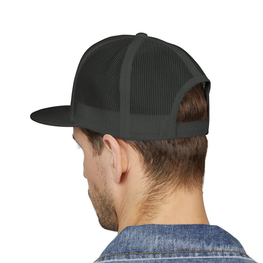 FULOVEK - Tribal Bohemian Embroidered 5 Panel Trucker Cap, Casual Streetwear Hat, Festival Accessory, Summer Fashion, Unique Gift Idea