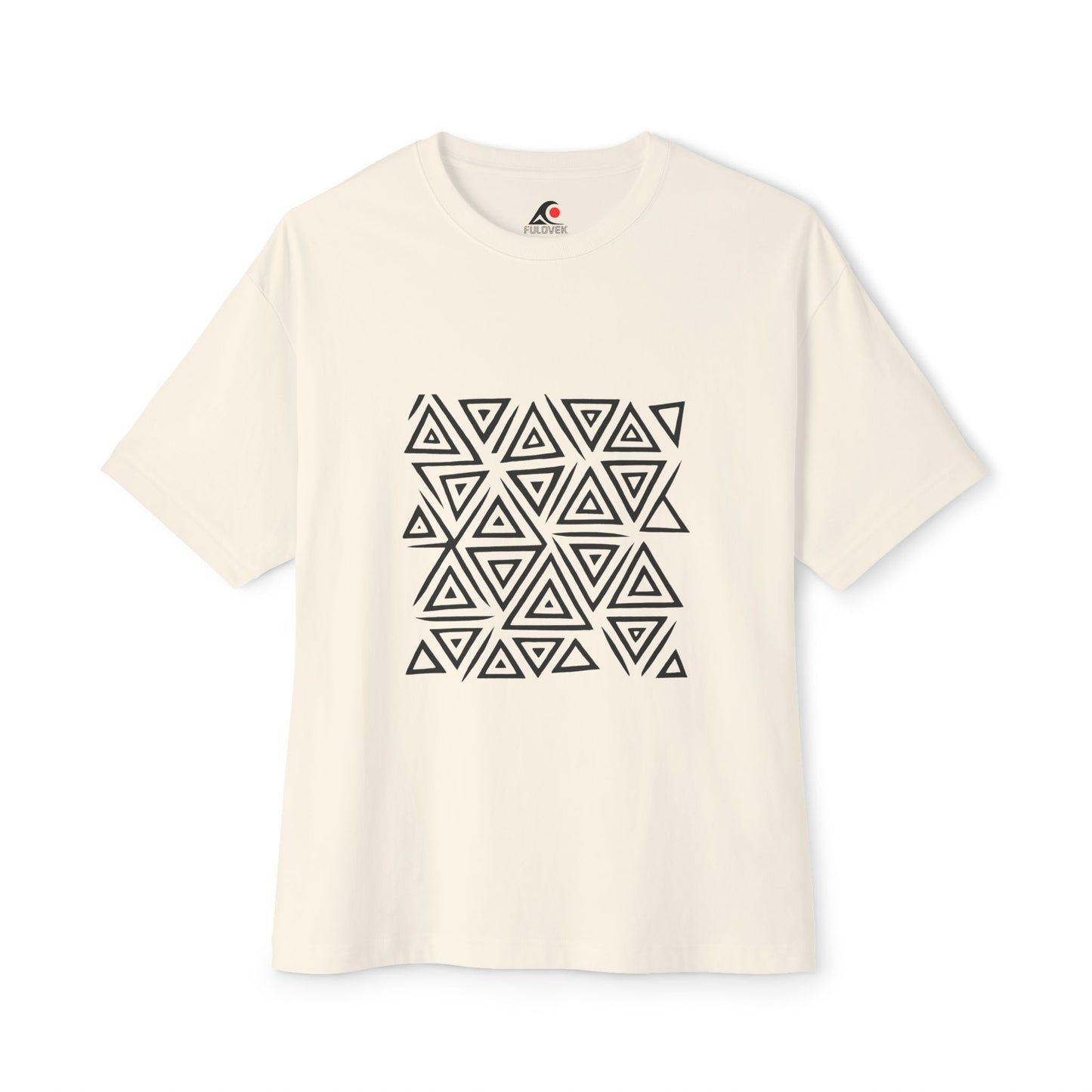 FULOVEK - TRIBAL COLLECTION - Oversized Tee - Unisex Boxy Shirt, Casual Wear, Trendy Outfit, Gift for Him, Gift for Her