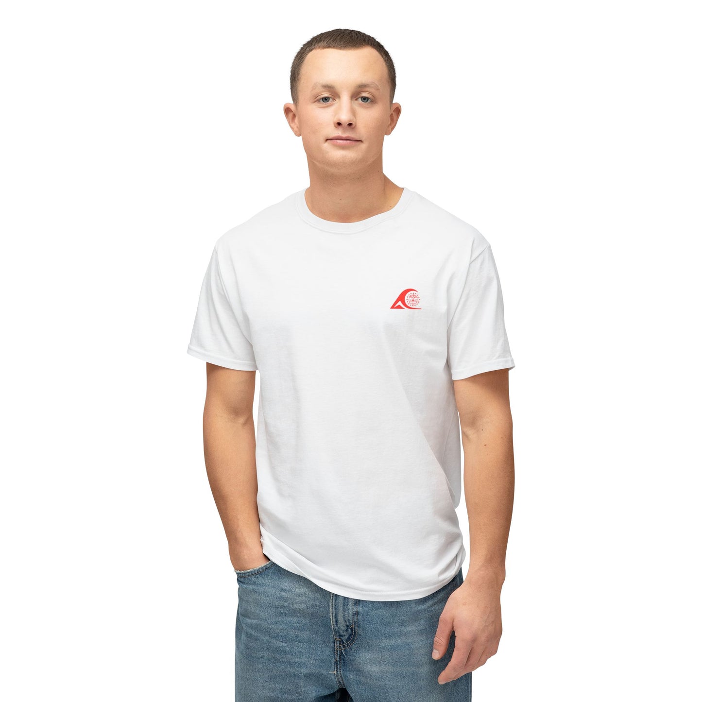 FULOVEK -Surf-Inspired Unisex T-Shirt | Summer Casual Wear, Beach Day Outfit, Gift for Surf Enthusiasts, Relaxed Fit Tee