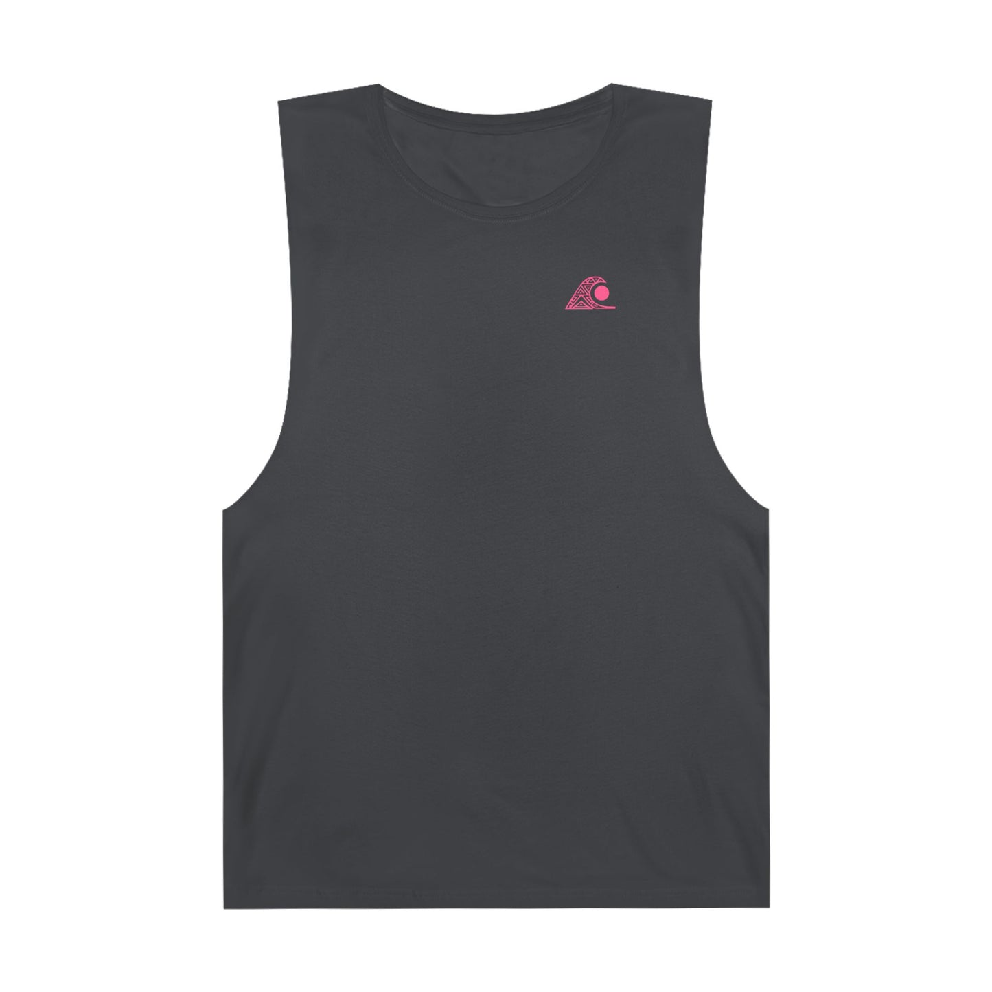 FULOVEK - Unisex Barnard Geometric Tribal PINK Tank Top | Casual Summer Wear, Beach Attire, Workout Shirt, Graphic Tee, Gift for Friends