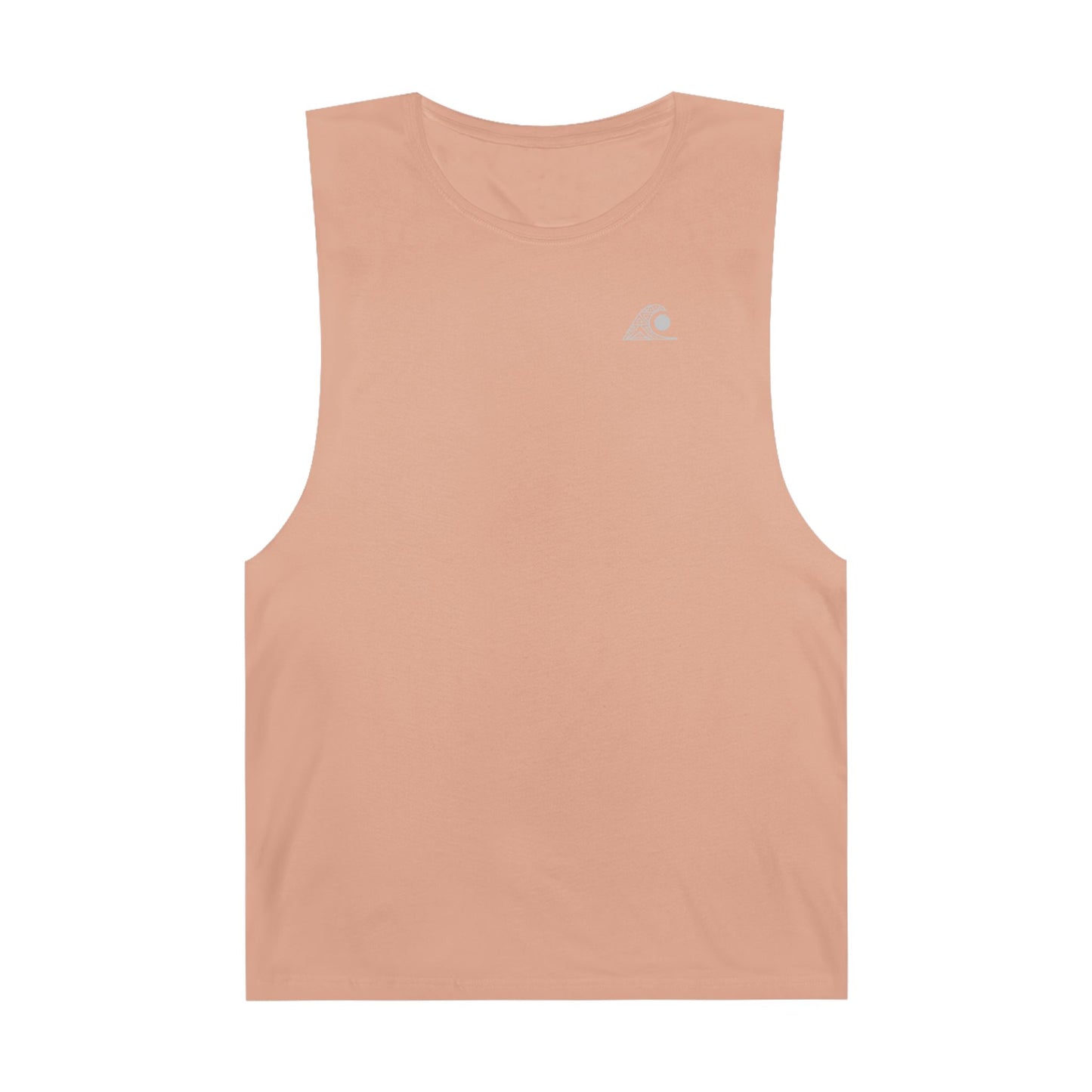 FULOVEK - Unisex Barnard Geometric Tribal GREY Tank Top | Casual Summer Wear, Beach Attire, Workout Shirt, Graphic Tee, Gift for Friends