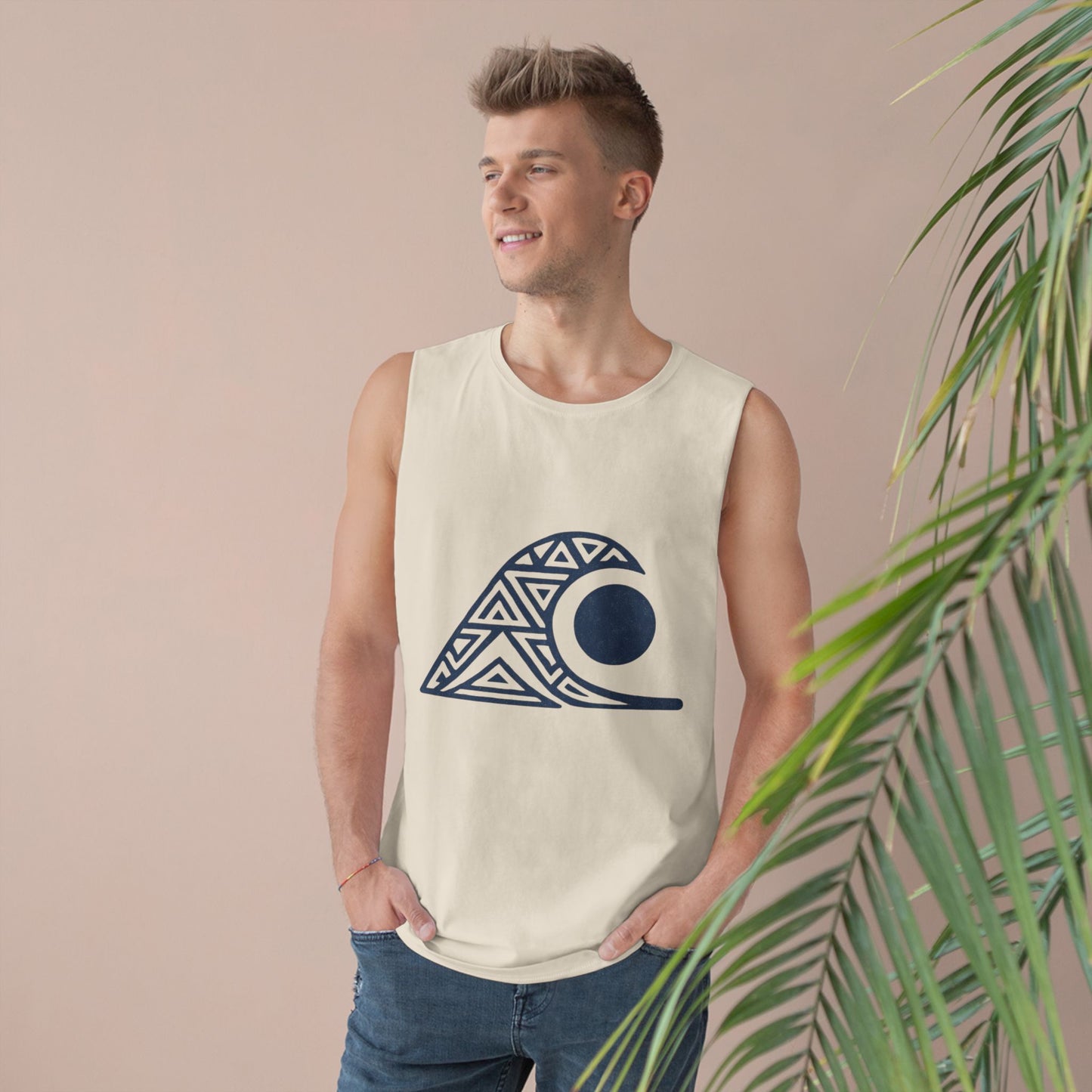 FULOVEK - Unisex Tank Top with Tribal Spirit Design – Bold Summer Statement, Adventure-Ready Top, Ethnic-Inspired Streetwear, Perfect Gift for Free Spirits