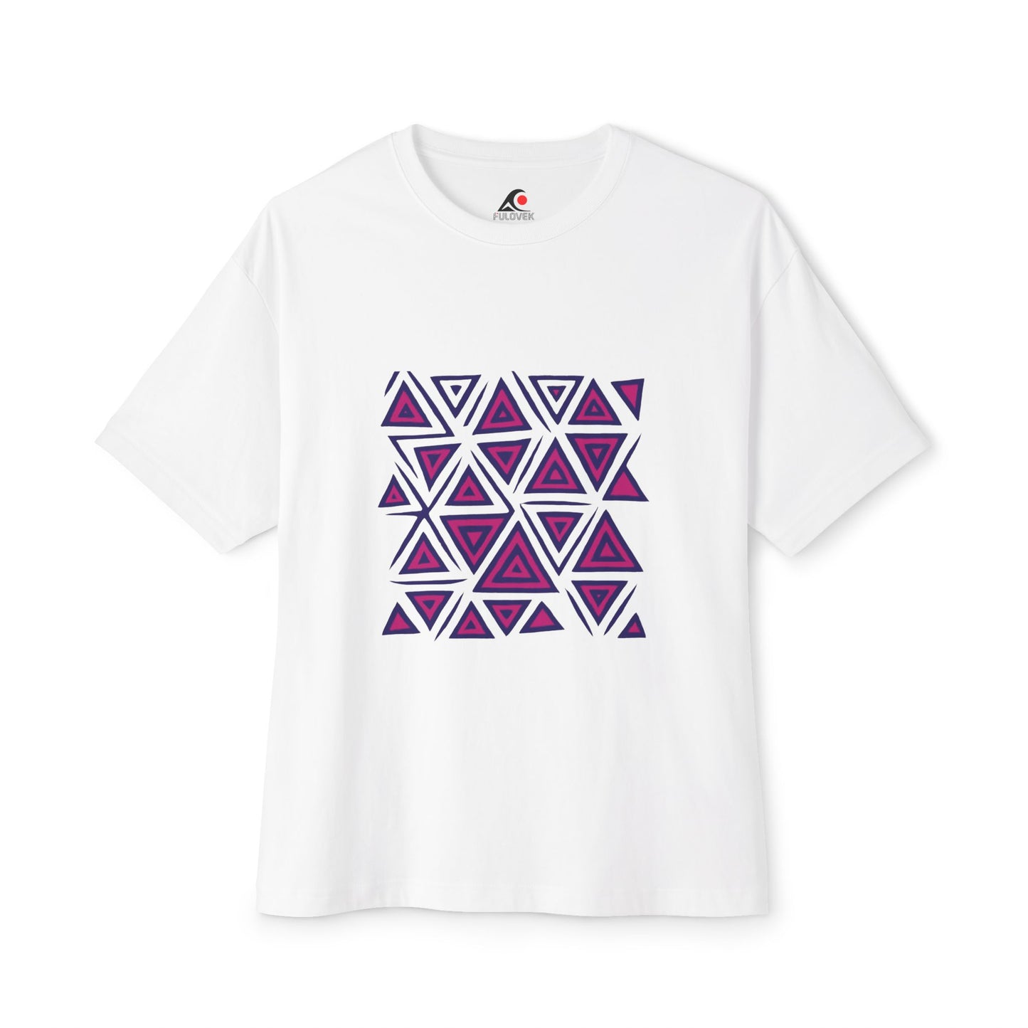 FULOVEK - TRIBAL COLLECTION - Oversized Tee - Unisex Boxy Shirt, Casual Wear, Trendy Outfit, Gift for Him, Gift for Her